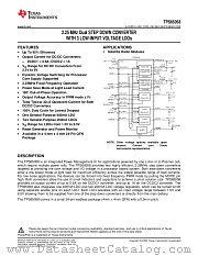 TPS65058 datasheet pdf Texas Instruments
