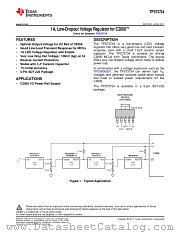 TPS73734 datasheet pdf Texas Instruments