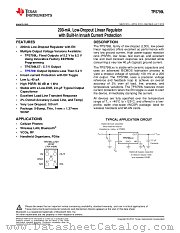 TPS799L57 datasheet pdf Texas Instruments