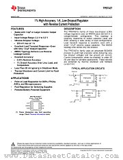 TPS7A3701 datasheet pdf Texas Instruments