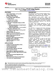 TPS7A4701 datasheet pdf Texas Instruments