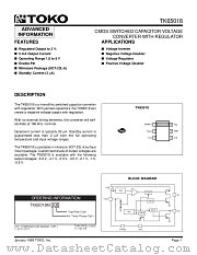 TK65018 datasheet pdf TOKO