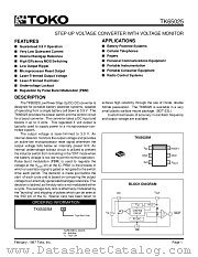 TK65025MTL/M25 datasheet pdf TOKO