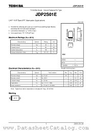 JDP2S01E datasheet pdf TOSHIBA