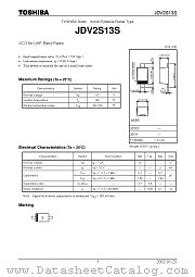JDV2S13S datasheet pdf TOSHIBA