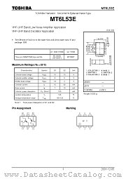 MT6L53E datasheet pdf TOSHIBA