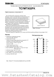 TC7MTX02FK datasheet pdf TOSHIBA