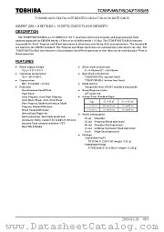 TC58FVM6T2AFT65 datasheet pdf TOSHIBA