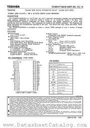 TC58FVT160FT-85 datasheet pdf TOSHIBA