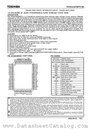 TC55V4376FFI-83 datasheet pdf TOSHIBA