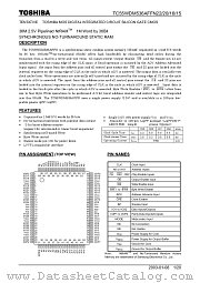 TC55WDM536AFFN20 datasheet pdf TOSHIBA