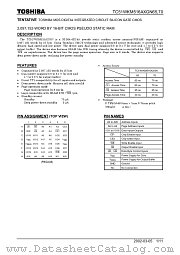 TC51WKM516AXGN70 datasheet pdf TOSHIBA