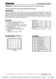 TC51WKM616AXBN75 datasheet pdf TOSHIBA
