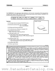 TMP86CS41F datasheet pdf TOSHIBA