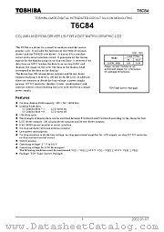 T6C84 datasheet pdf TOSHIBA