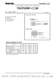 TOCP255P-[][]B datasheet pdf TOSHIBA