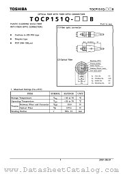 TOCP151Q-[][]B datasheet pdf TOSHIBA
