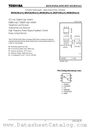 4N28(SHORT) datasheet pdf TOSHIBA