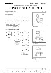 TLP621-2 datasheet pdf TOSHIBA