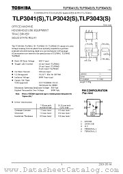 TLP3041(S) datasheet pdf TOSHIBA