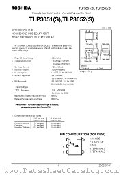TLP3051(S) datasheet pdf TOSHIBA