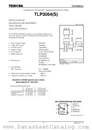 TLP3064(S) datasheet pdf TOSHIBA