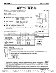 TPS703 datasheet pdf TOSHIBA