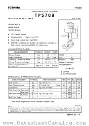 TPS708 datasheet pdf TOSHIBA