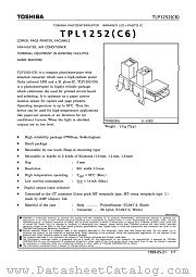 TLP1252(C6) datasheet pdf TOSHIBA