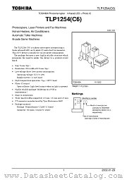 TLP1254(C6) datasheet pdf TOSHIBA