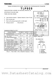 TLP909 datasheet pdf TOSHIBA