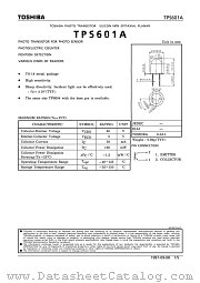 TPS601A datasheet pdf TOSHIBA