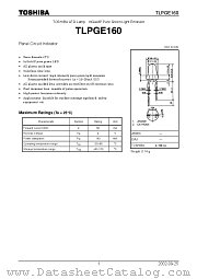 TLPGE160 datasheet pdf TOSHIBA