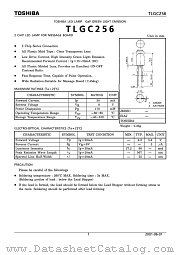 TLGC256 datasheet pdf TOSHIBA