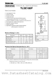 TLSE180P datasheet pdf TOSHIBA