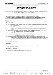 JTC83230-0017S datasheet pdf TOSHIBA