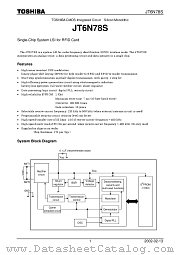 JT6N78S datasheet pdf TOSHIBA