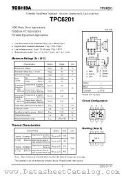 TPC6201 datasheet pdf TOSHIBA