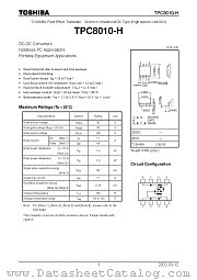 TPC8010-H datasheet pdf TOSHIBA