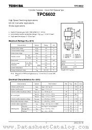 TPC6602 datasheet pdf TOSHIBA