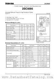 2SC5695 datasheet pdf TOSHIBA