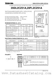 20DL2CZ51A datasheet pdf TOSHIBA