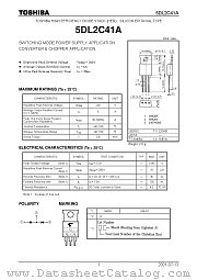 5DL2C41A datasheet pdf TOSHIBA