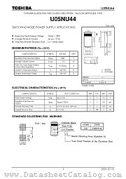 U05NU44 datasheet pdf TOSHIBA