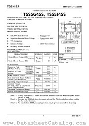 TSS5G45S datasheet pdf TOSHIBA