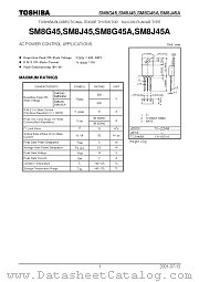 SM8G45A datasheet pdf TOSHIBA
