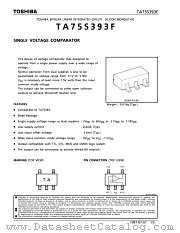 TA75S393F datasheet pdf TOSHIBA