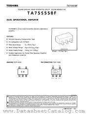TA75S558F datasheet pdf TOSHIBA