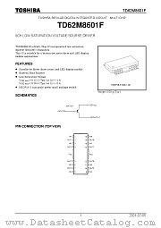 TD62M8601F datasheet pdf TOSHIBA