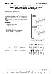 ULN2803AP datasheet pdf TOSHIBA